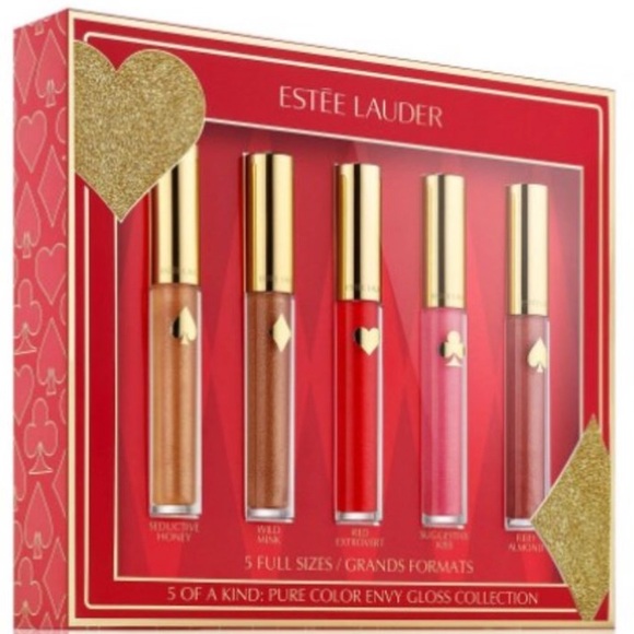 NEW ESTEE LAUDER 5 of a kind lip gloss set pure en - Picture 11 of 11